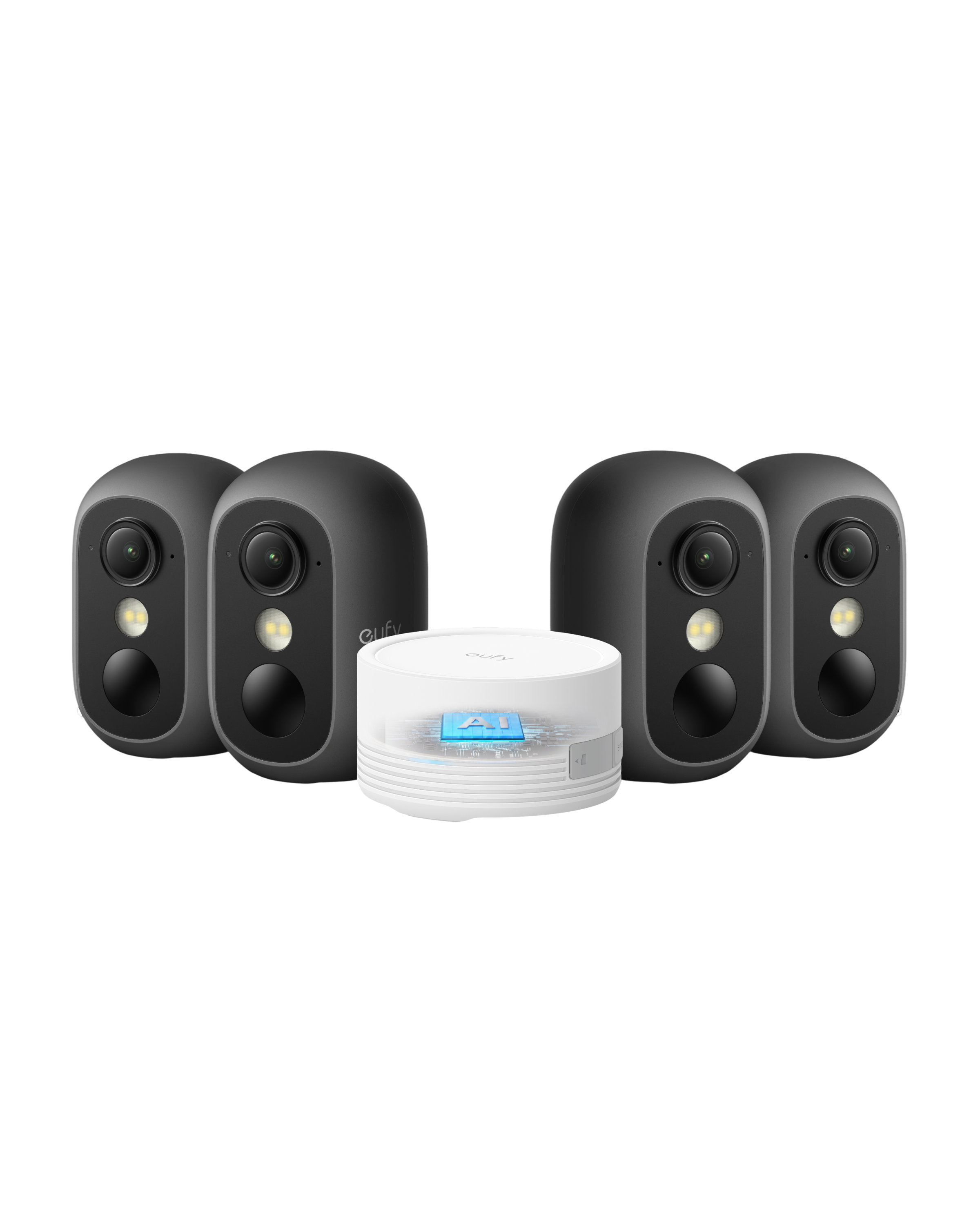 eufyCam C35 Black 4-Kamera-Set Image