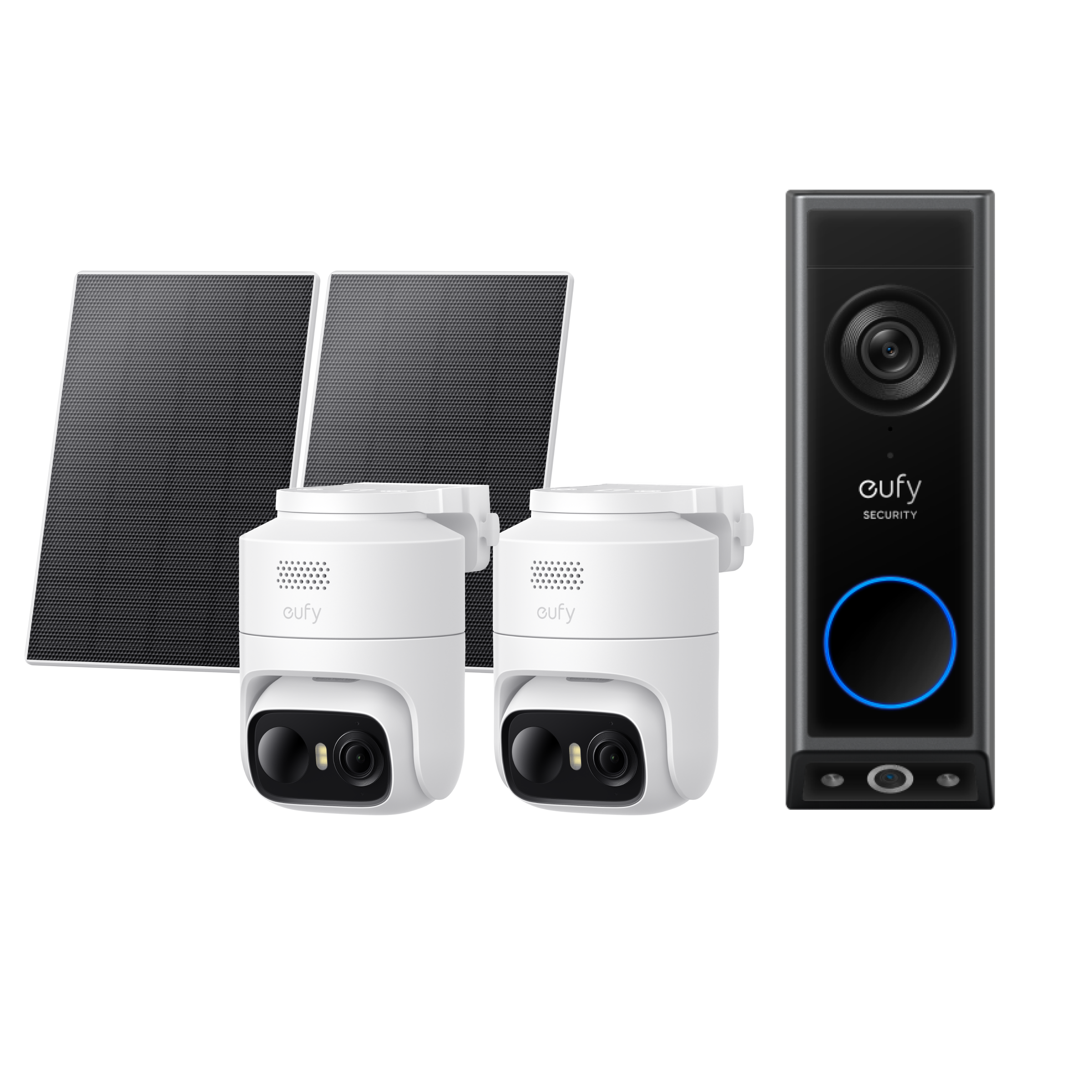 eufyCam C37 2er-Pack, und Türklingel Kamera E340 Image