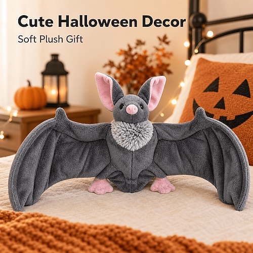Fledermaus-Plüschtier, Hund, Katze, Haustierspielzeug, Puppe, Halloween-Dekoration, Geschenkfigur, Puppe