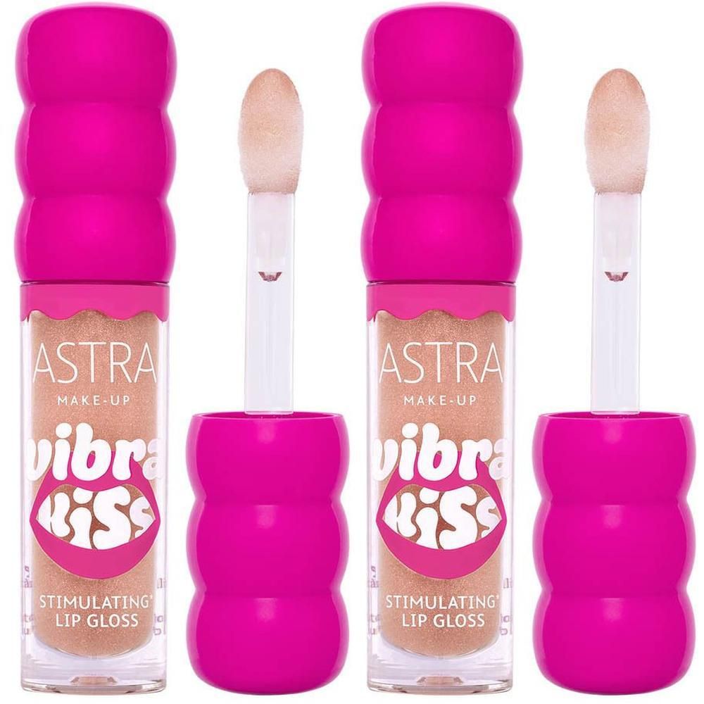 Astra Make-Up Vibrakiss Stimulating Lip Gloss 02 2x4 ml