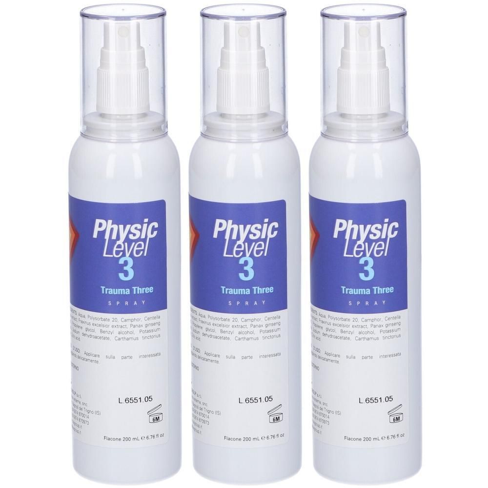 Physic Level 3 Trauma Three 200 Ml 3x200 ml Spray