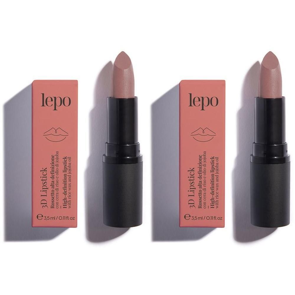 LEPO 3D Lipstick Rossetto alta definizione Tonalità 105 MALVA 2x1 St