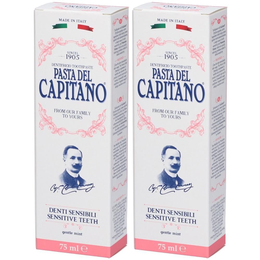 Pasta del Capitano 1905 Dentifricio Denti Sensibili 2x75 ml