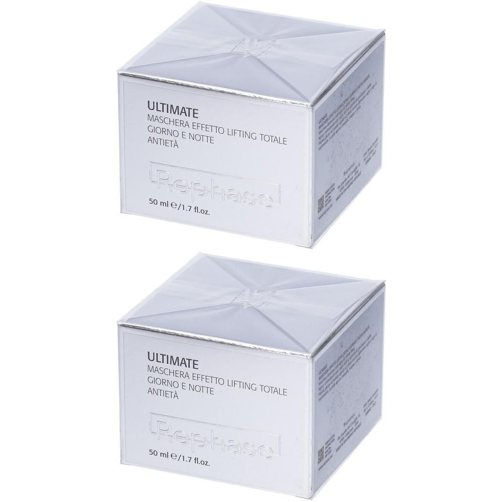 Rephase Ultimate Maschera Lifting Totale Giorno E Notte Antieta' 2x50