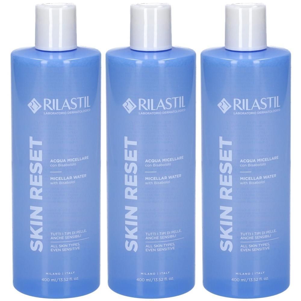 Rilastil Skin Reset Acqua Micellare 3x400 ml