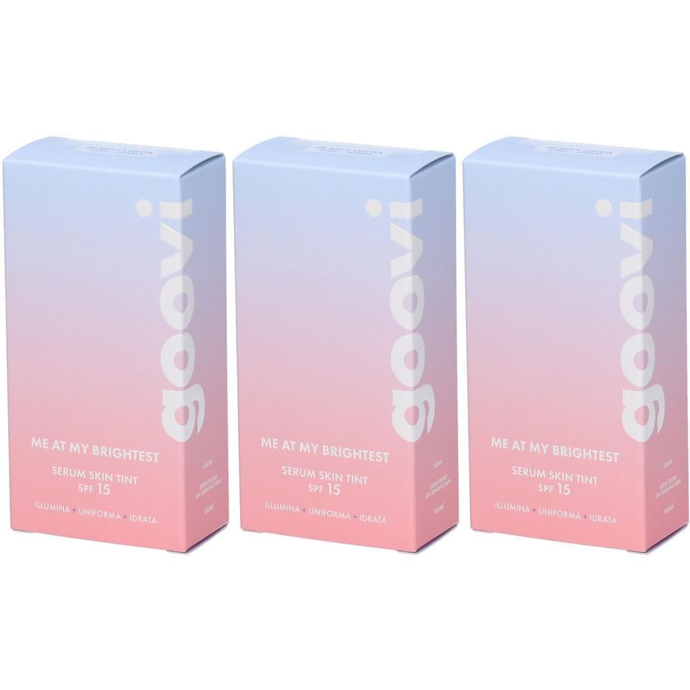 Goovi Me At My Brightest Siero Skin Tint SPF15 Tonalità 09 Spicy Cocoa