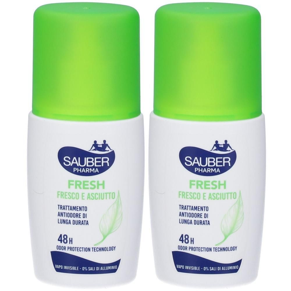 Sauber Deo 48H Fresh Fresco E Asciutto Vapo 2x90 ml