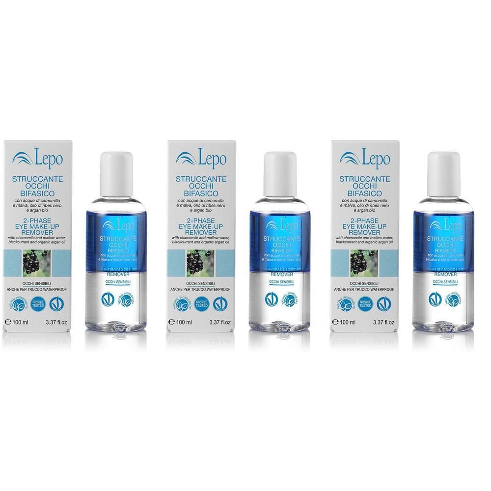 LEPO Struccante Occhi Bifasico 3x1 St