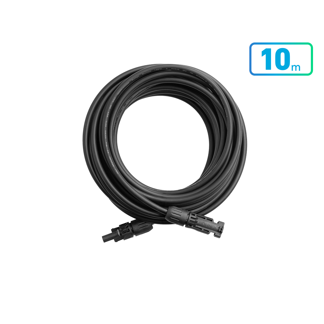 Anker SOLIX Solar Panel Extension Cable (10 m, 6 mm², 2-Pack) For 8 Panels - Anker Solix UK
