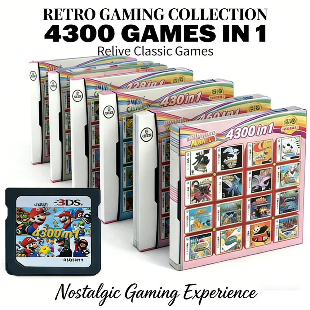 New Pokemon Album 23 In 1 Video Game Cartridge Card for DS 3DS NDSI NDSLL NDSXL 3DS XL Video Game Console
