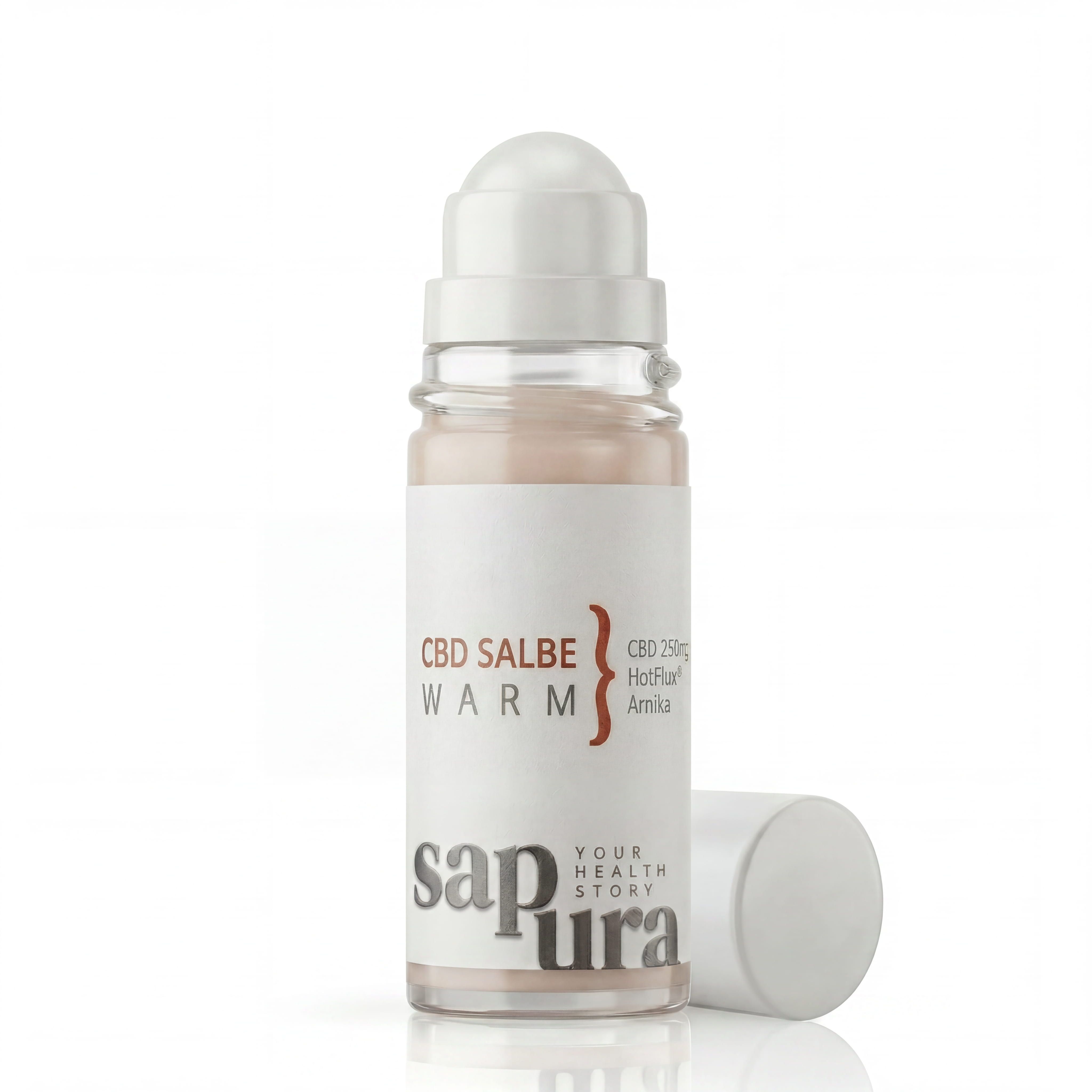Cannabis CBD Gel Roll-On * Extra forte 250mg* | Unguento riscaldante 5