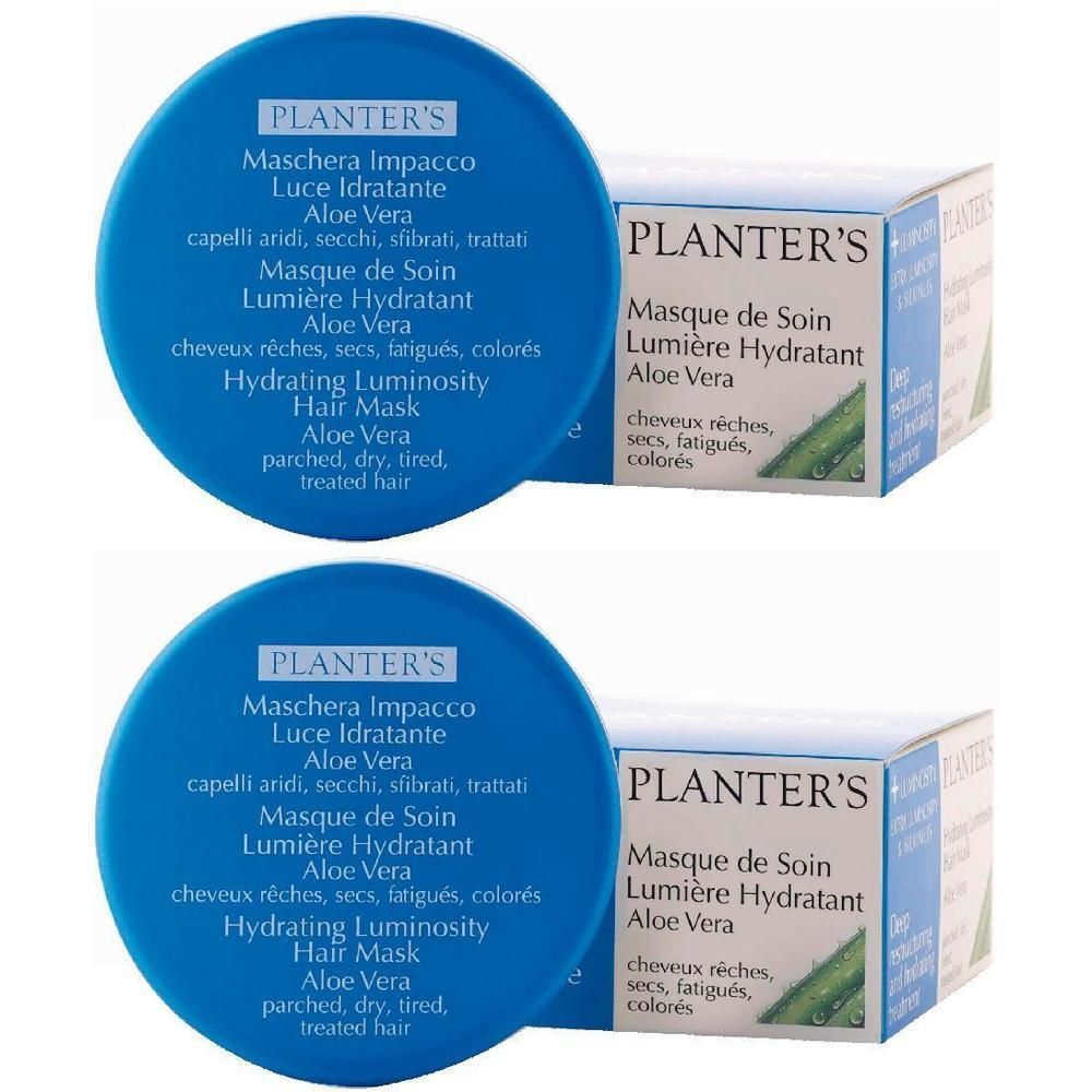 Planter'S Aloe Maschera Idratante 200 Ml 2x200 ml Schiuma
