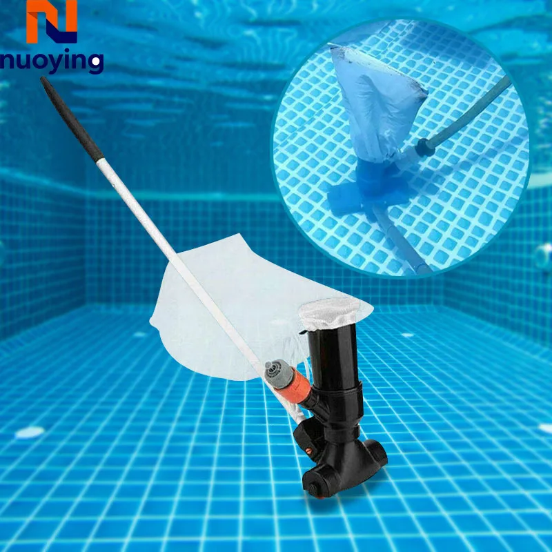 Kit de nettoyage de piscine : Nettoyeur de fond de piscine, filtre à piscine, kit de nettoyage extérieur, skimmer, outils et produits pour piscines