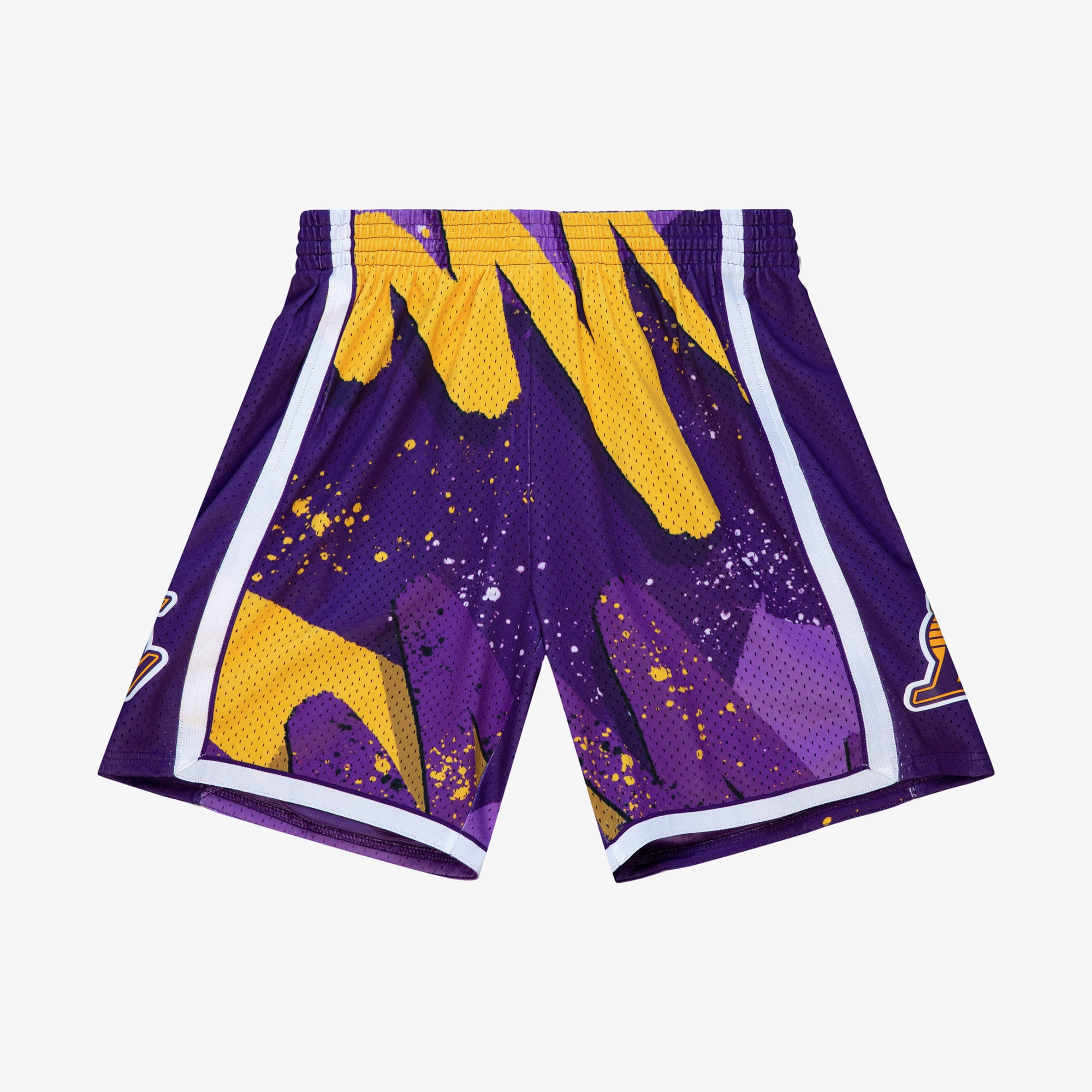 Short Los Angeles Lakers Mitchell & Ness 2009 Hyper Hoops Swingman - Violet foncé - Homme - Homme Taille: M