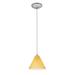 Access Lighting Martini 6 Inch Mini Pendant - 28004-1C-ORB/WHT