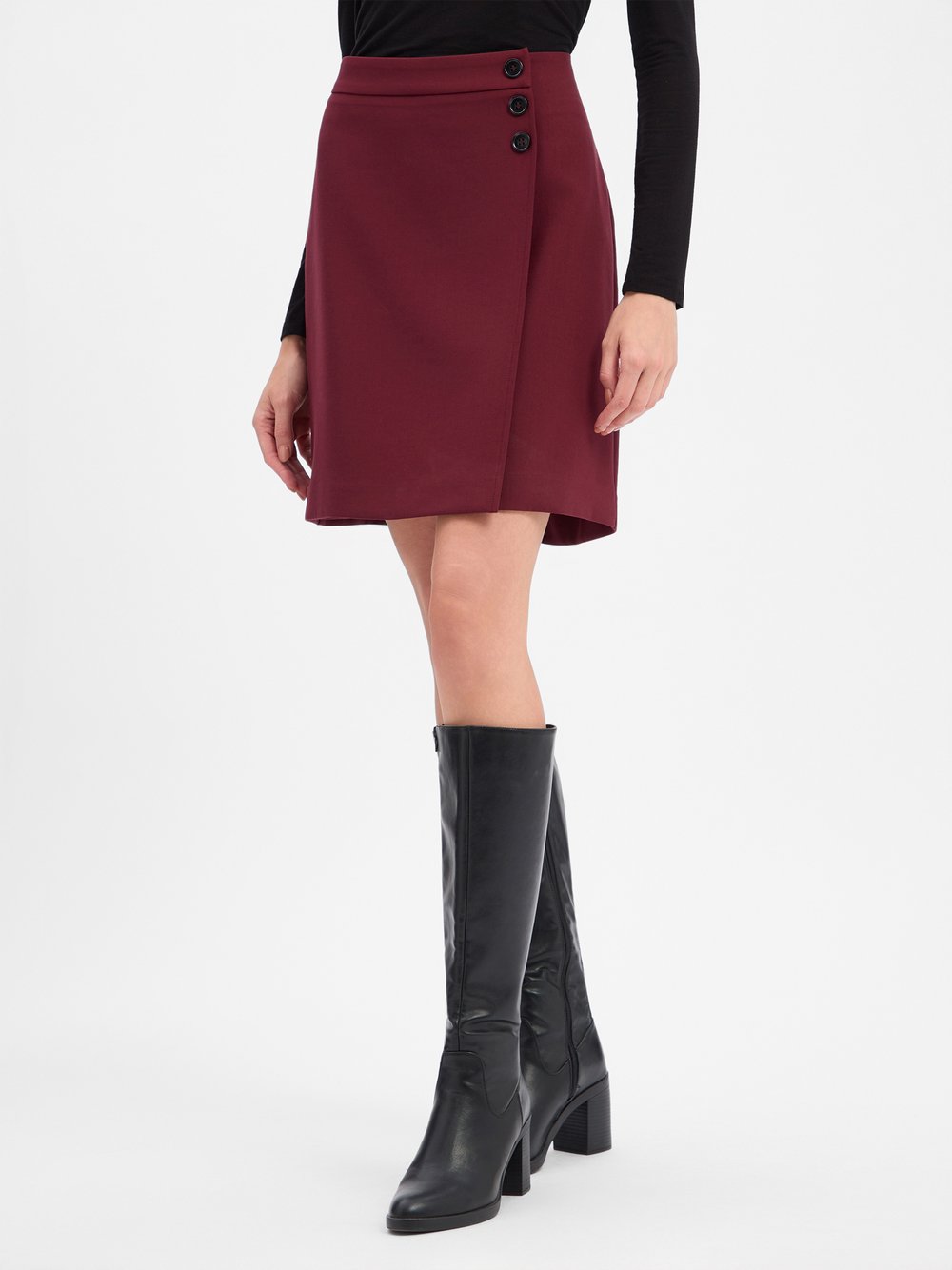 More & More Wickelrock Damen bordeaux, 36