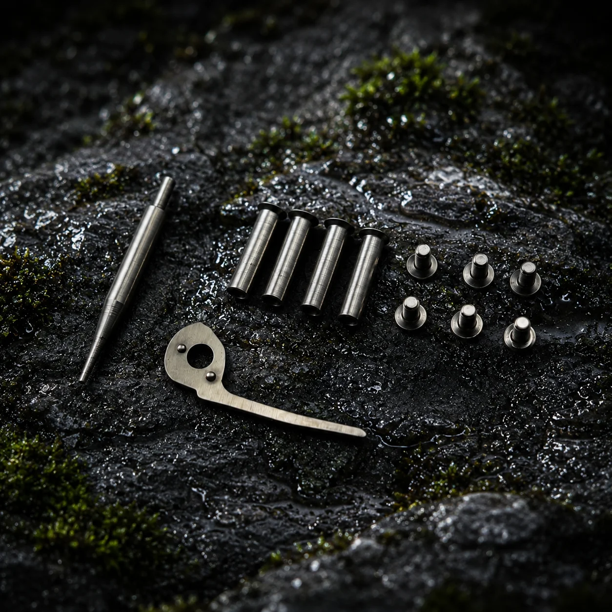 Spring Repair Kit for Leatherman Squirt PS4 and Style PS with Rivet to Screw Conversion and High Carbon Spring
