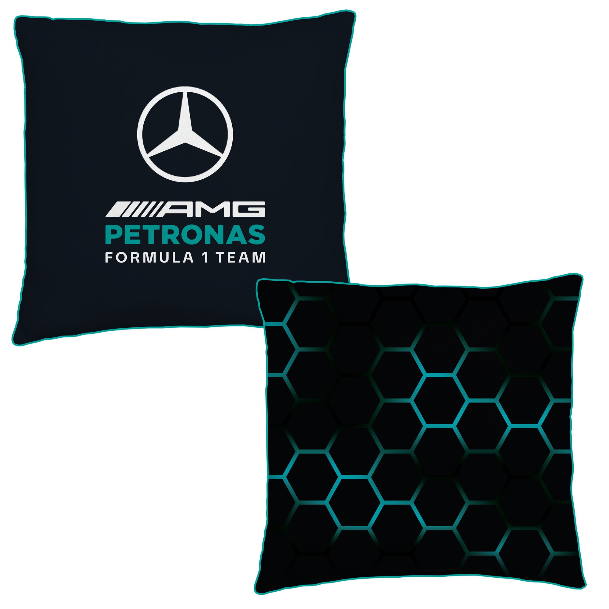 Coussin carré Mercedes-AMG Petronas F1 Team Ridge - No Gender Taille: One Size Only