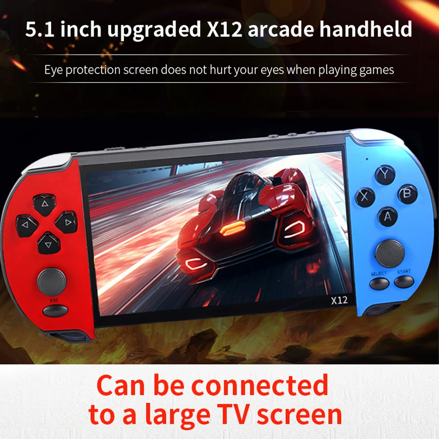 Tragbare Handheld Videospiel TV Retro Videospielkonsole Arcade Player für Kinder Mini Maschine Emulator Retrogame Gaming Gerät