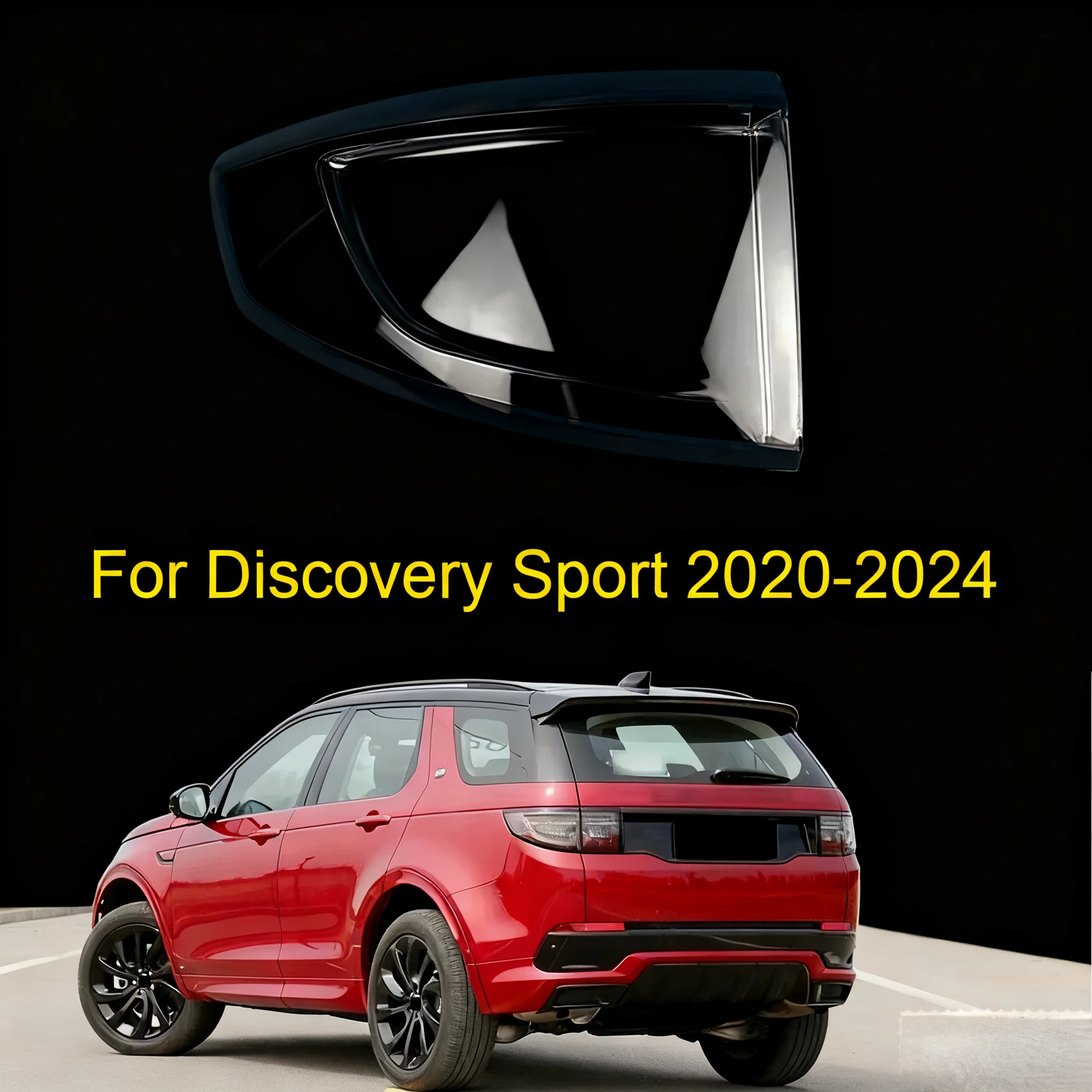 Auto Rücklicht Fall Hinten Lampe Licht Lampenschirm Lampe Abdeckung Glas Objektiv Shell für Land Rover Discovery Sport 2020-2024 rücklicht Abdeckung