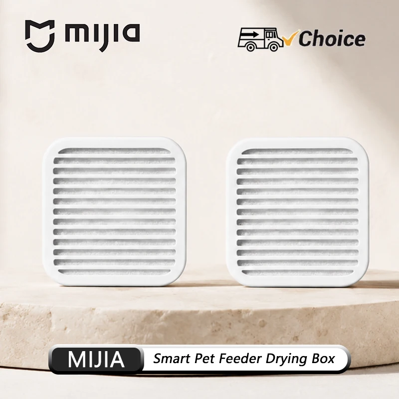 MIJIA Smarts Pet Feeder 2 Trockenmittelbox Feuchtigkeitsbeständig Frische-Erhaltend Entfeuchtendes Trockenmittel für Tierfutter Kompatibel mit Mi Home App