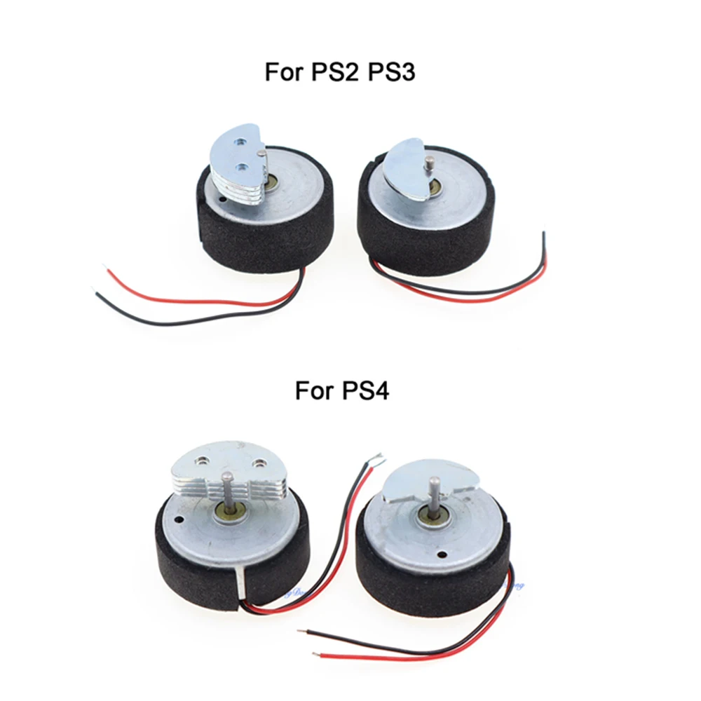 1 Set Vibrationsmotoren (links und rechts) für PlayStation PS2 PS3 PS4 Controller – L/R Motor Reparaturteile