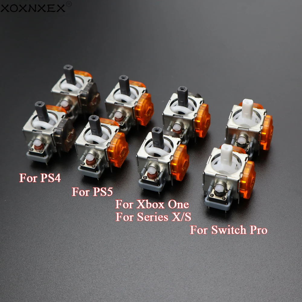 20PCS TMR Joystick Für PS4 PS5 Xbox NS Pro Anti-Drift Stick TMR 3D Elektromagnetische Joystick Rocker Für schalter Pro XBOX