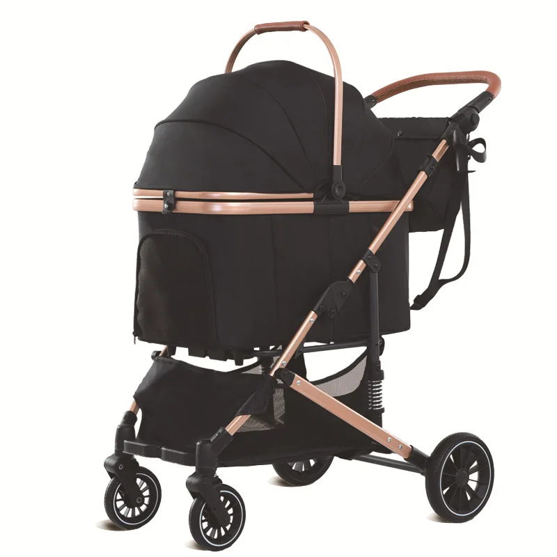 2025, neuer Haustier-Kinderwagen, tragbarer Haustier-Träger, leicht, faltbar, für Hunde und Katzen, für Outdoor-Reisen, Haustier-Kinderwagen