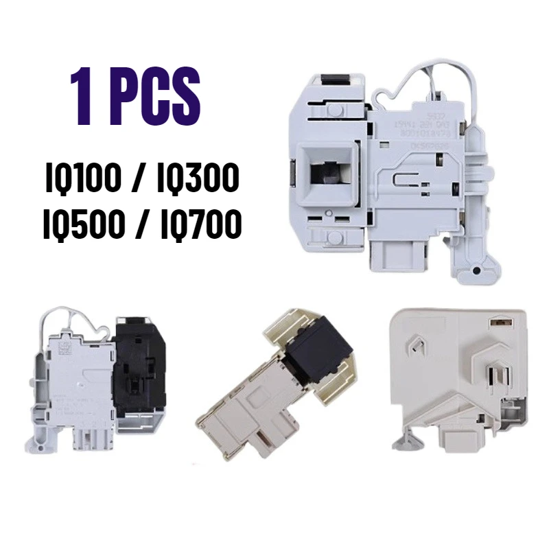 1PCS Kleidung Waschmaschine Türschloss Montage IQ300 IQ500 Ersatz für Bosch Siemens Waschmaschine Teile 8001018478 9000735664