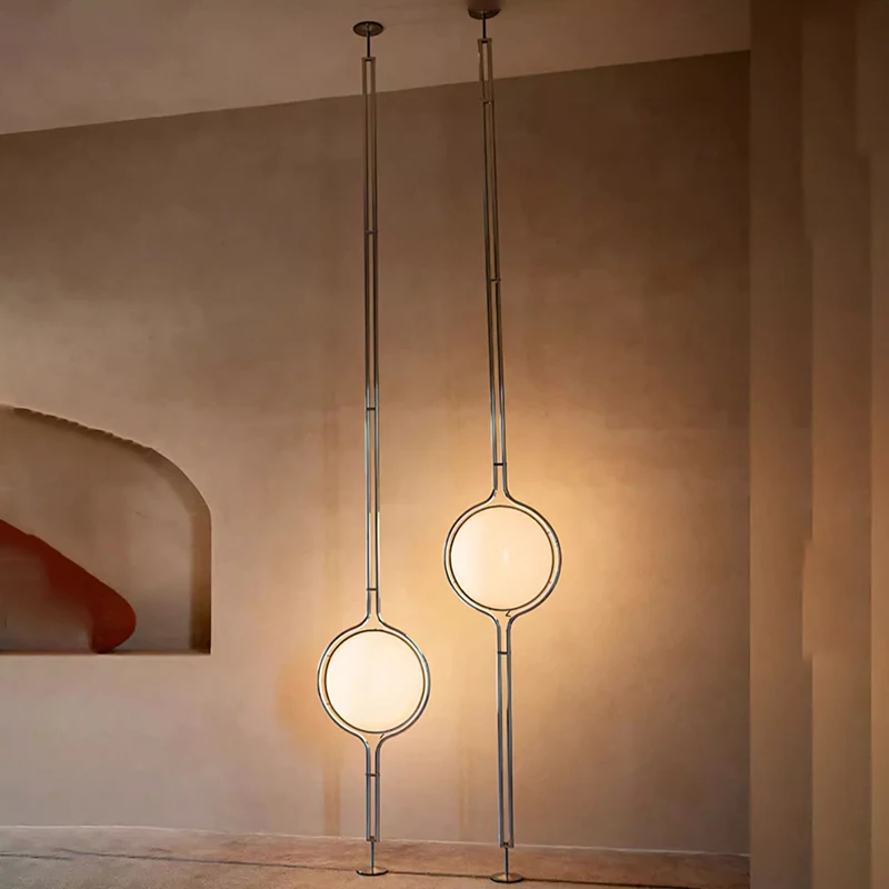 Modernes Design LED Ball Stehlampe für Wohnzimmer Hotel Schlafzimmer Stehleuchten Ball Nachttisch Stehlampe Art Deco Stehleuchte