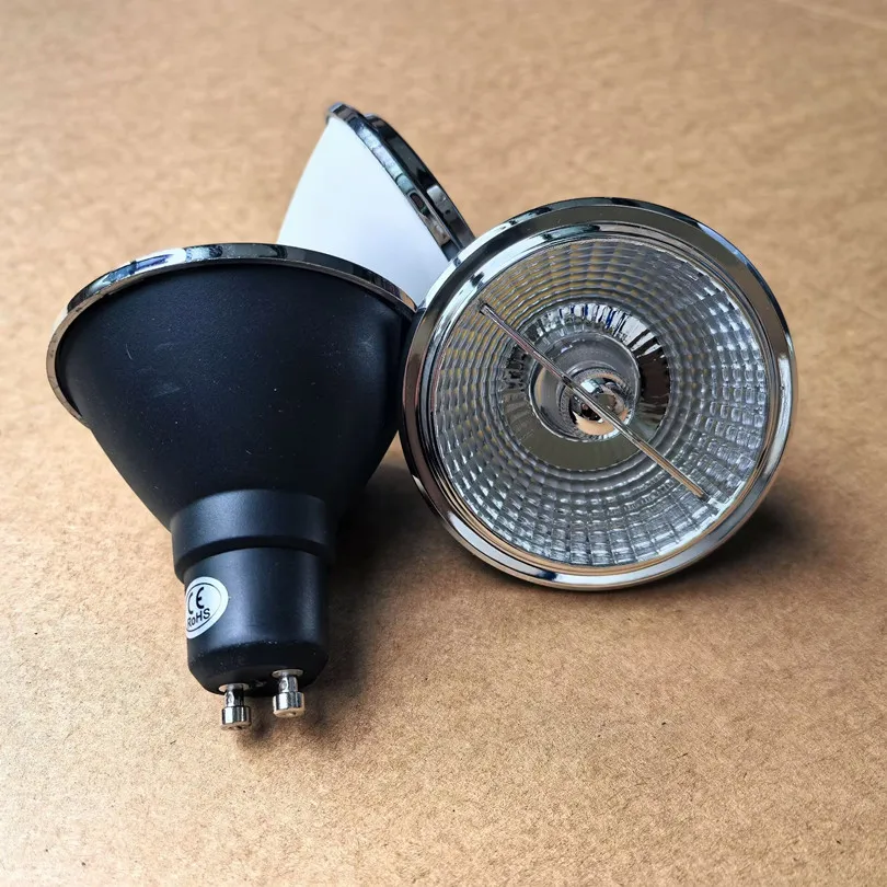 10 Stück LED-Strahler, 7 W, 10 W, dimmbar, GU10 AR70, LED-Spot-Licht, 85–265 V, LED-Birnen, Lampen für Zuhause, Geschäft, Geschäfte, Innenbeleuchtung