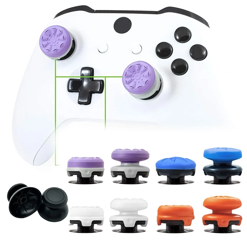 2 stücke Hand Grip Extender Caps Spiel Controller Gamepad Thumb-Stick Griffe Rocker Stick Extender Caps Für PS4 PS5 Xbox Zubehör
