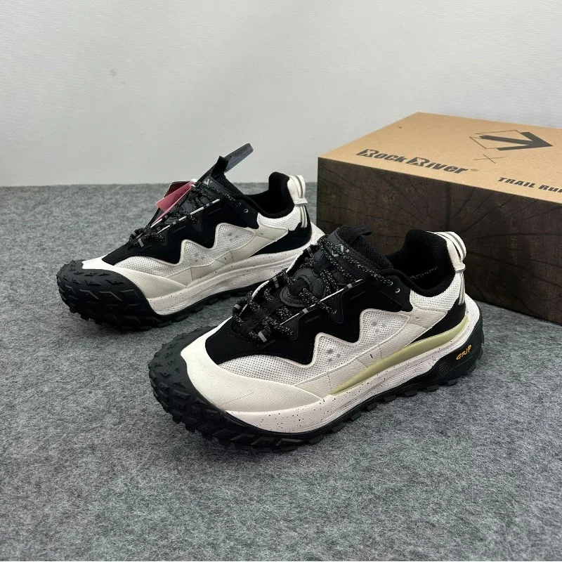 Professionelle Trail-Running-Schuhe für Herren, schwarz, weiß, Outdoor-Sportschuh, Designer-Trainingsschuhe für Herren, rutschfester Wanderschuh für Herren
