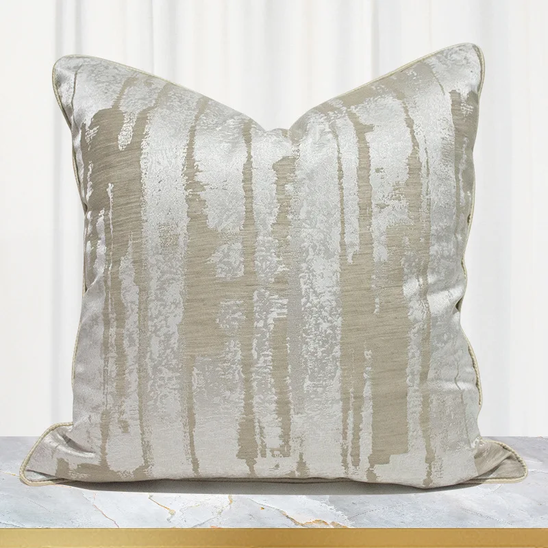 Design-Luxus-Sofakissenbezug, beige, geometrischer Kissenbezug für Zuhause, Hotel, Sofa, Schlafzimmer, Dekoration, 30 x 50, 45 x 45, 50 x 50, 40 x 60 cm