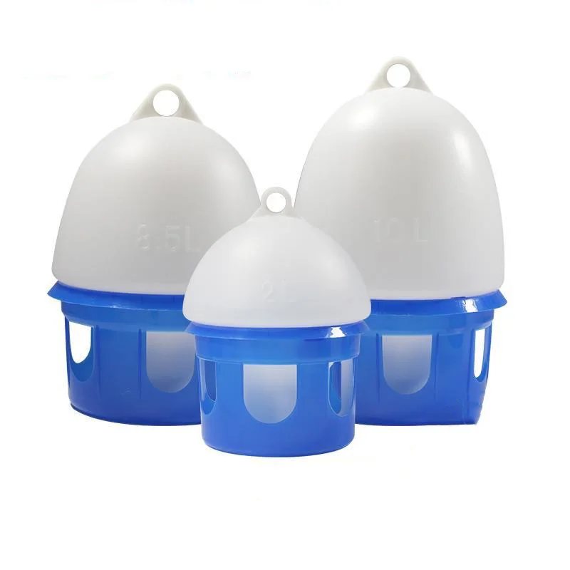 Automatische Vogel tränke Taube Wasser Feeder Behälter haltbare Kunststoff Taube Trinker 2l 4l 6l 8l 10l Haustier zubehör