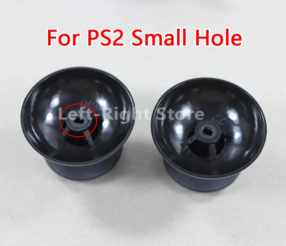 2 Stück Ersatz Kunststoff Thumbs tick Analog Stick Small Hole Joystick Kappe für Playstation 2 ps2 ps3 Wireless Button Caps