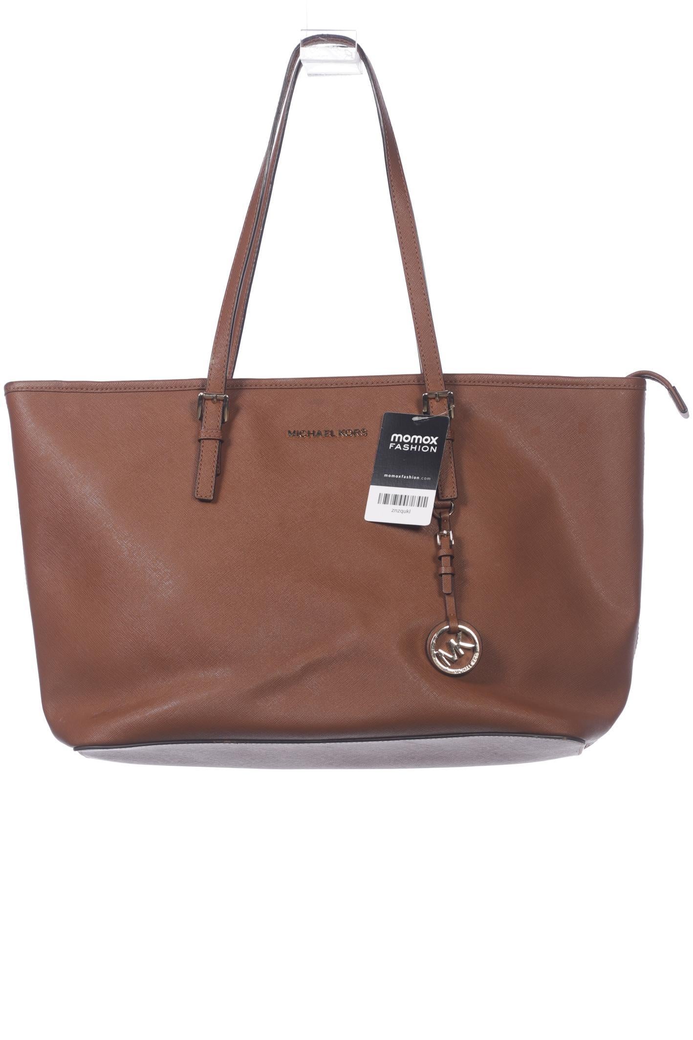 Michael Michael Kors Damen Handtasche gross Leder, Gr. , Braun, kein / Etikett / Leder