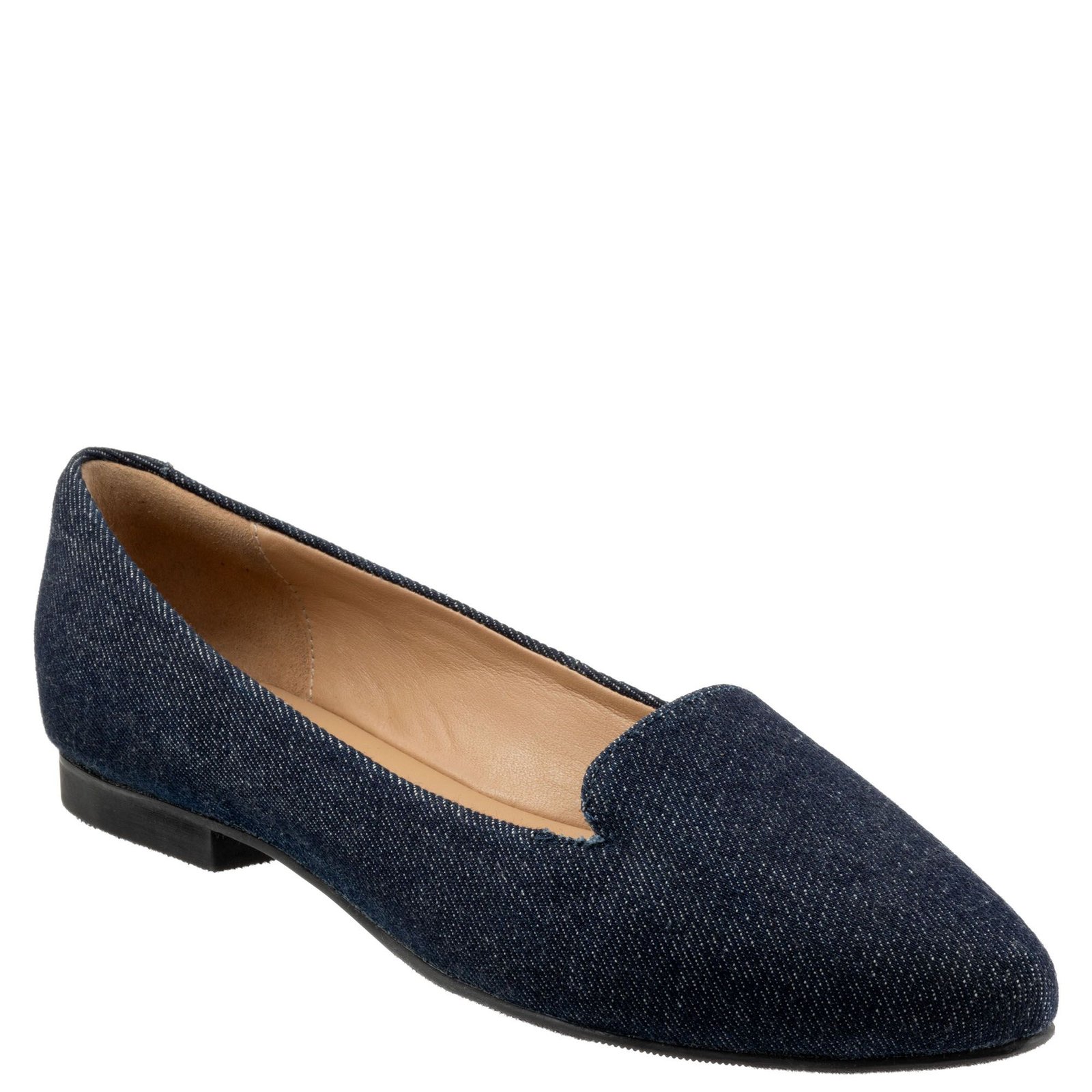 Trotters Harlowe (Women's) Dress in Denim Blue, Size 7.5 W, Textile