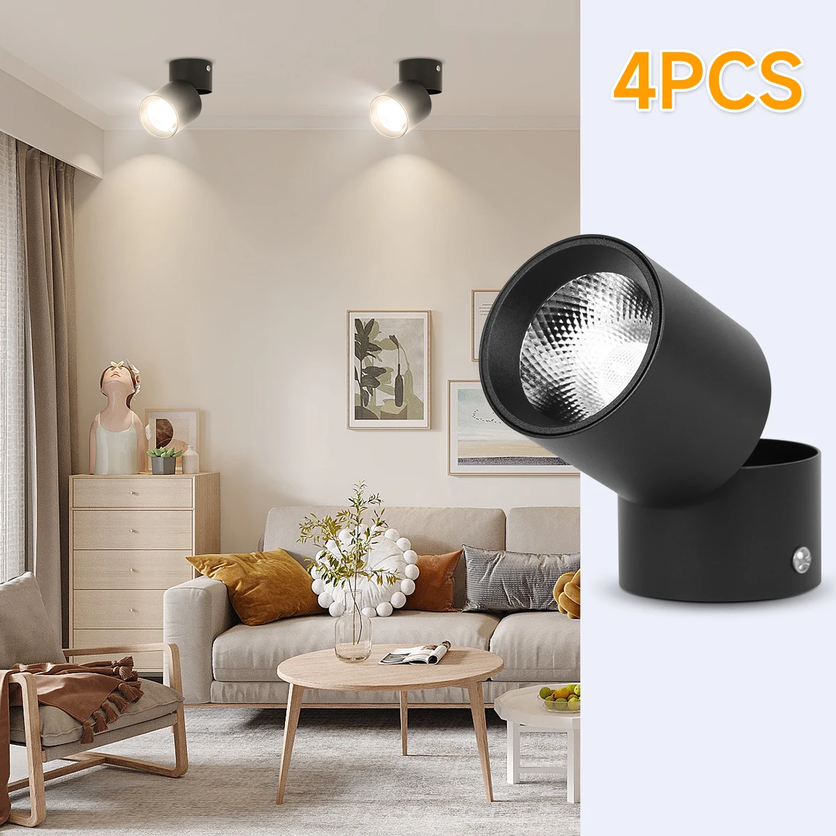 LED-Einbauleuchten Spotlight IP44 Wasserdichte LED-Spot-Leuchte Deckenlampe Innenbeleuchtung für Küche Bad Eingangsbereich