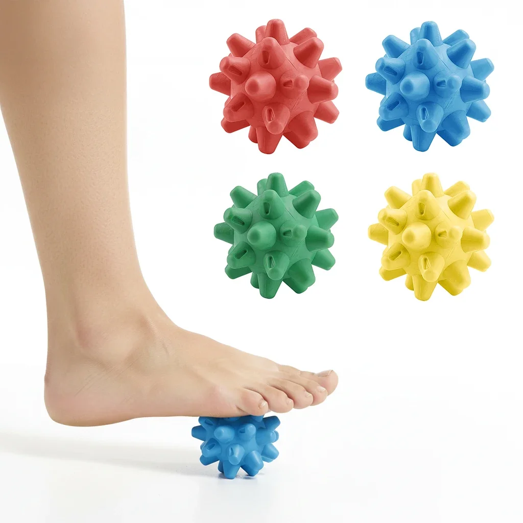 Igel-Massageball für Tiefengewebe-Myofasziale Entspannung, Ganzkörper-Muskelentspannung, Fuß-, Rücken-, Yoga-, Fitness- und Wellness-Tool