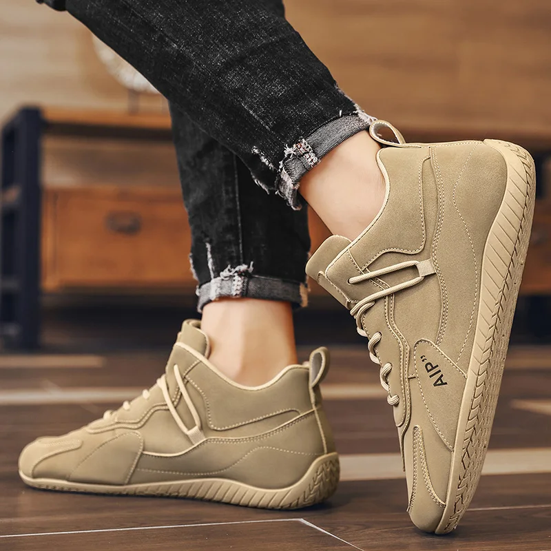 Herbst-Herrenschuhe, elegante Freizeitschuhe, Designer-Männer, lässige Sportschuhe, mittelhohe Wanderstiefel, Herren-Loafer, 2025, neue Produkte