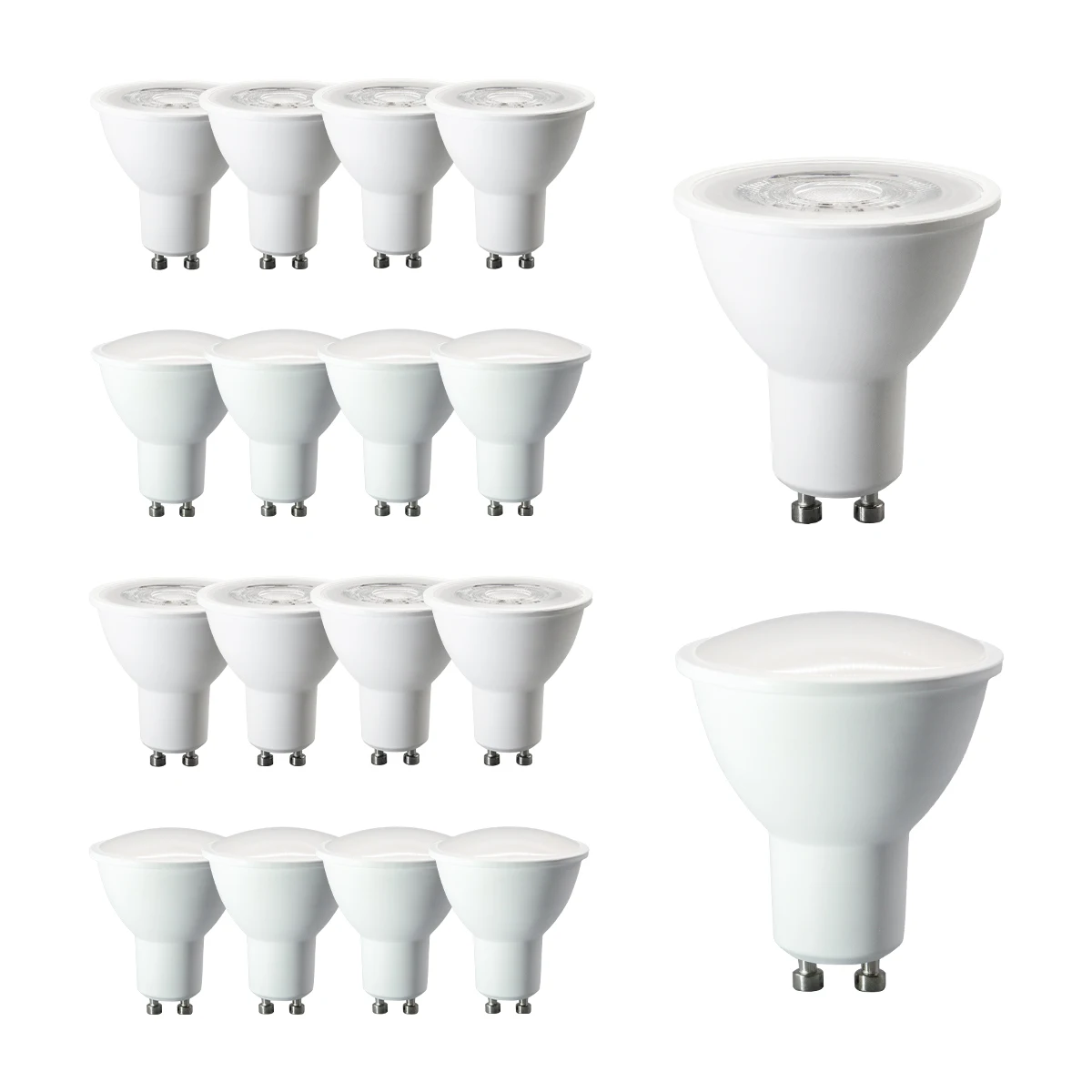 12PCS GU10 Dimmbare Spot-Lampen 9W 7W 5W 3W Warm/Kaltweiß 3000K 4000K 6000K LED-Glühbirne GU10-Sockel für Appliance dimmbar