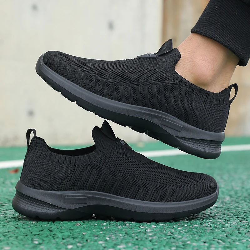 Sommer Herren Wanderschuhe Leichte Atmen Casual Mesh Laufschuhe Neue Outdoor Tennis Turnschuhe Komfort Gym Workout Trainer