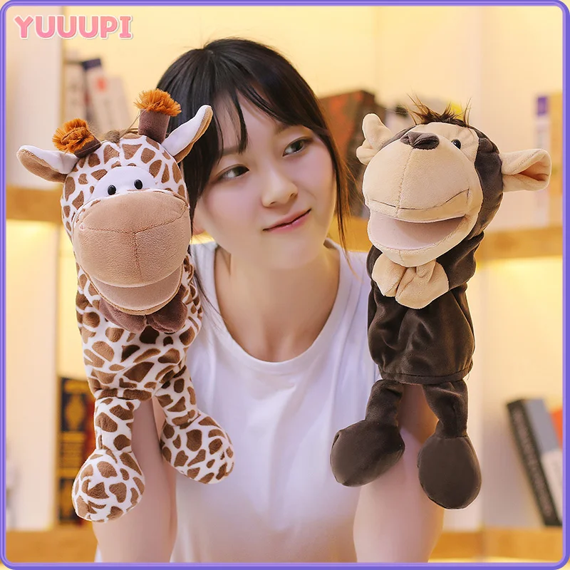 24 Stile Stofftier Spielzeug Weiche Hand Finger Geschichte Puppe Kawaii Puppen Pädagogisches Baby Spielzeug Party Decor Kinder Geburtstag Geschenk