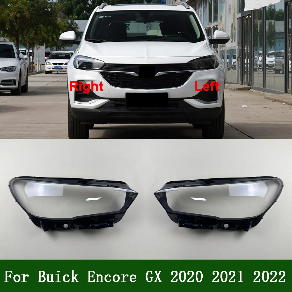 Scheinwerfer-Gehäuseabdeckung für Buick 2020-2022 Encore GX Lampenschirm Scheinwerfergehäuse Plexiglas Ersatz für den Original-Lampenschirm