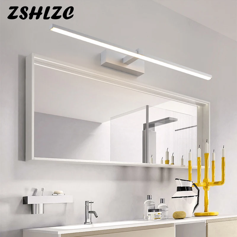 Moderne Led Wand Lampe 120 100 80 cm Spiegel Licht Wand Wand Leuchte Badezimmer Spiegel Licht Wandleuchte Lampe schwarz Weiß