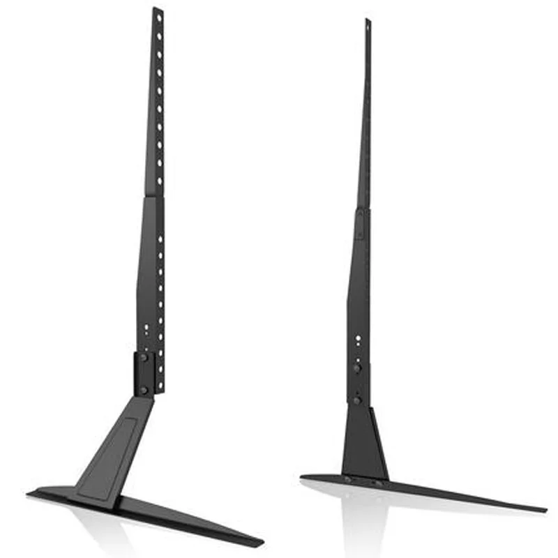 DL-MD10 Universeller FIX TV-Tischständer mit 2 Metallhalterungen für 27'-65' Flachbildschirm LCD LED TV Wandhalterung