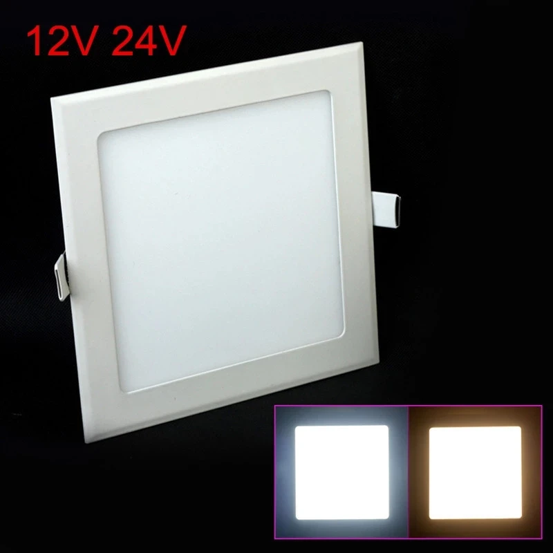 12V/24V Led Downlight 3w 4w 6w 9w 12w 15w 25w Led spot Sicherheit Spannung Downlights Decke Platz Unten licht Led-Panel Licht