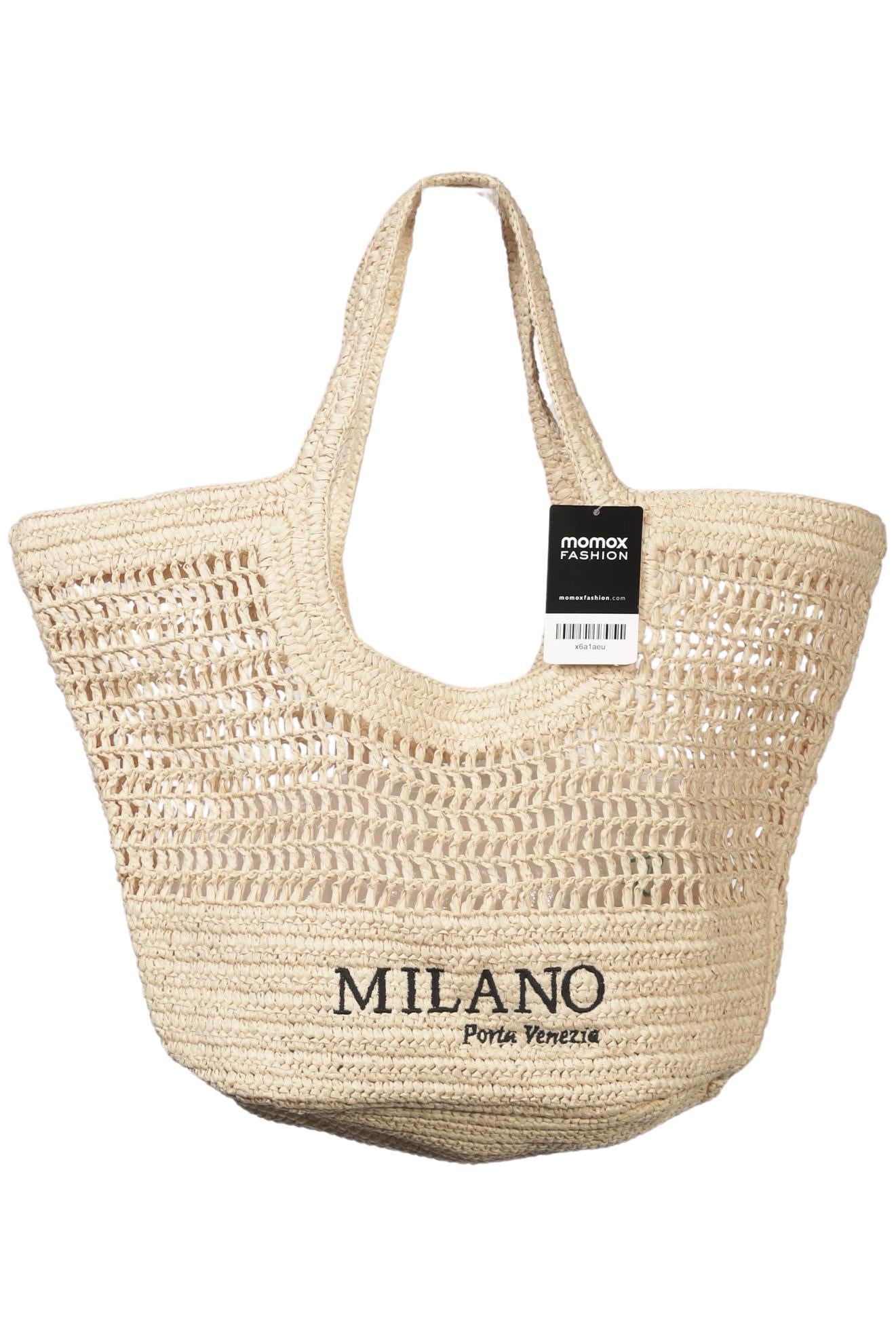 H&M Damen Handtasche gross, Gr. , Beige, kein / Etikett