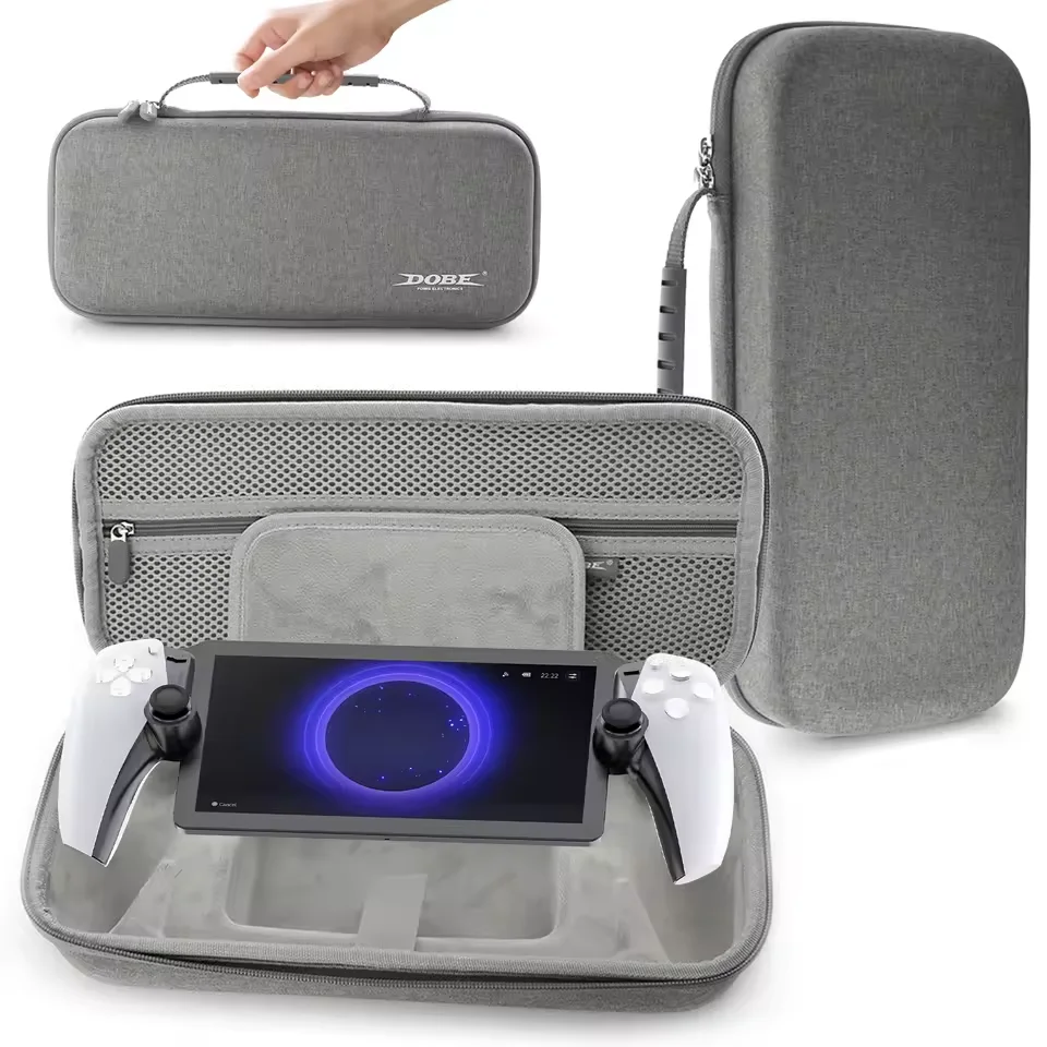 Portable Carrying Bag for Sony PS5 PlayStation Portal Case EVA Hard Shockproof Protective Cover Travel Storage Bag for PS Portal
